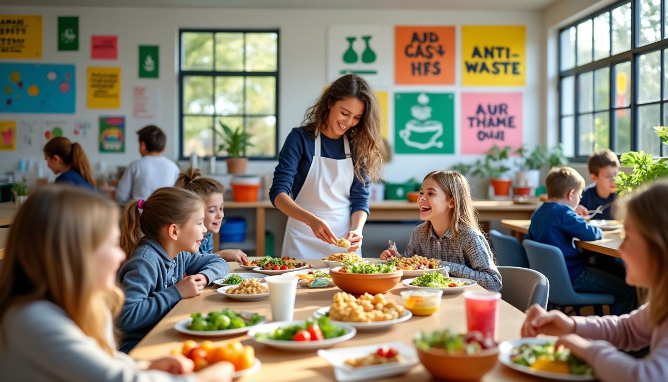 découvrez comment cette école de loire-atlantique lutte contre le gaspillage alimentaire dans sa cantine, en offrant des repas savoureux et durables. apprenez davantage sur leurs initiatives écologiques et leur impact positif sur l'environnement.
