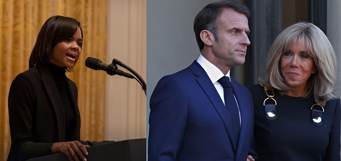 Macron contre Candace Owens