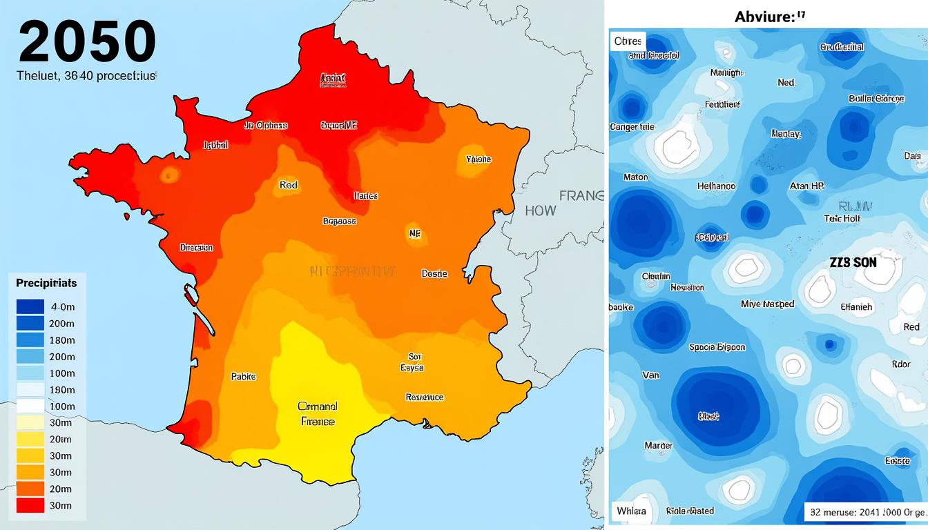 découvrez la carte interactive qui révèle l'évolution climatique de votre ville en 2050 et suscite une prise de conscience essentielle sur le futur de notre planète.