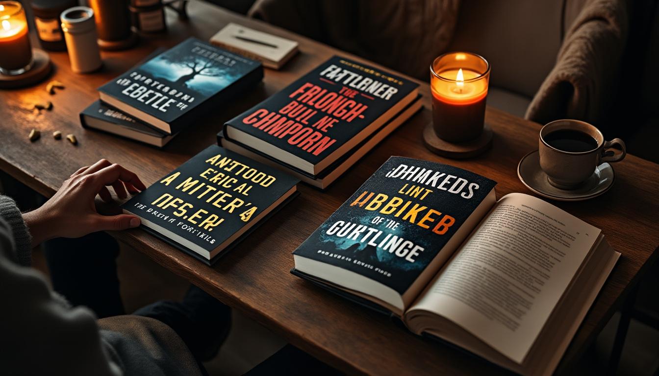 découvrez notre sélection de 5 thrillers captivants parus récemment, qui vous tiendront en haleine et dont il est impossible de se détacher après la page 30. suspense garanti !