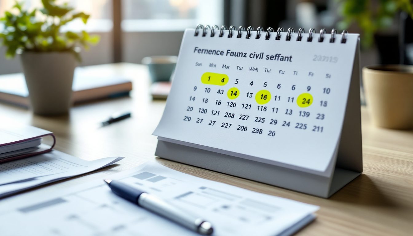 calendrier paye fonctionnaire 2025