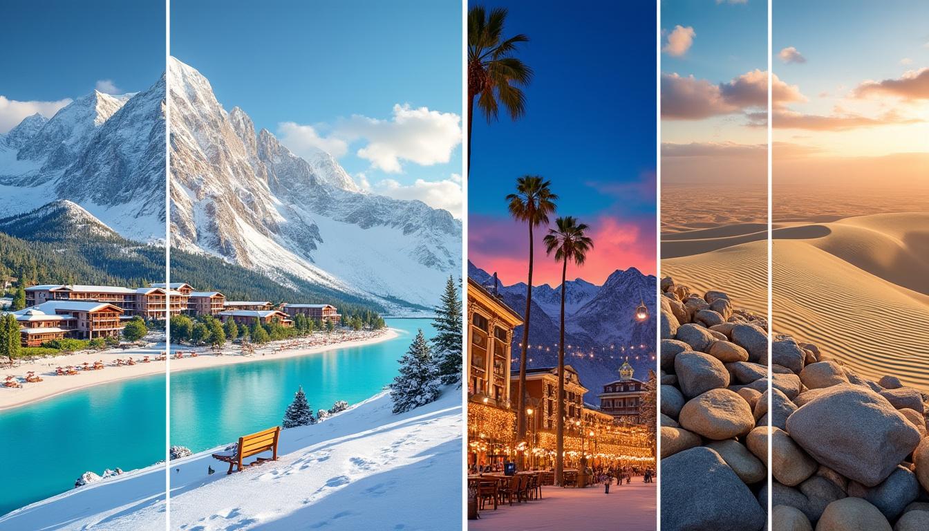 découvrez les meilleures destinations pour partir en janvier et bien commencer l'année avec des voyages adaptés à toutes vos envies, du soleil aux paysages enneigés.