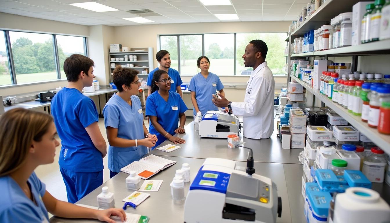 découvrez comment réussir votre parcours professionnel avec la formation préparateur en pharmacie proposée par le greta. acquérez les compétences essentielles pour une carrière réussie dans le secteur pharmaceutique.