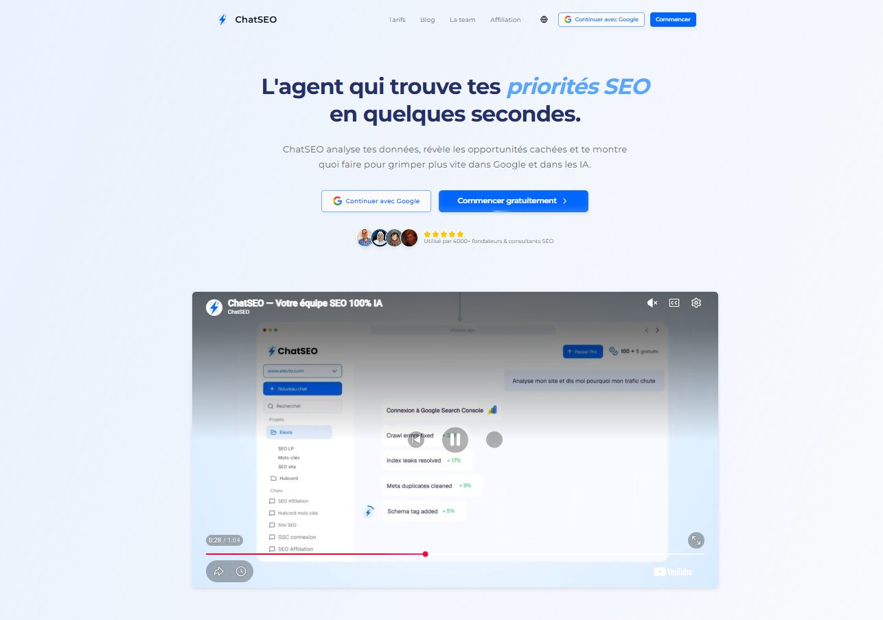 Comment fonctionne Chat SEO