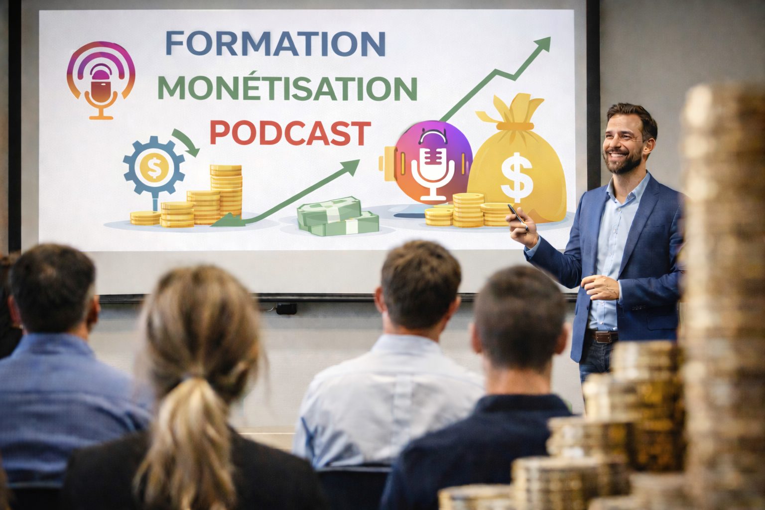 Formation monétisation podcast