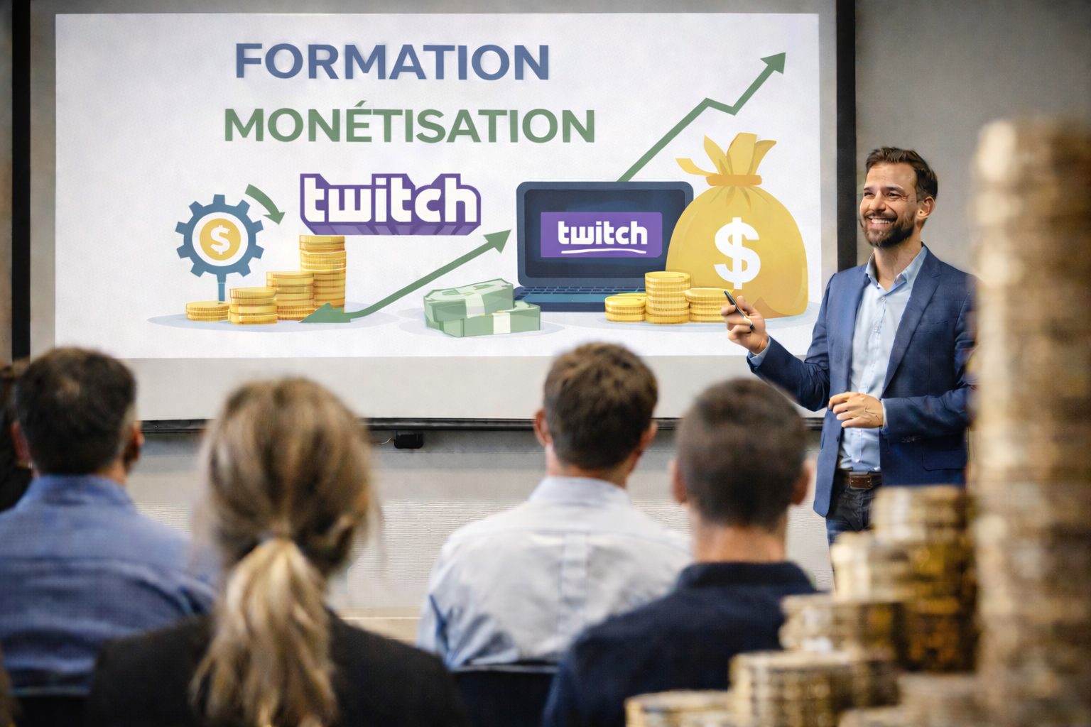 Formation monétisation Twitch