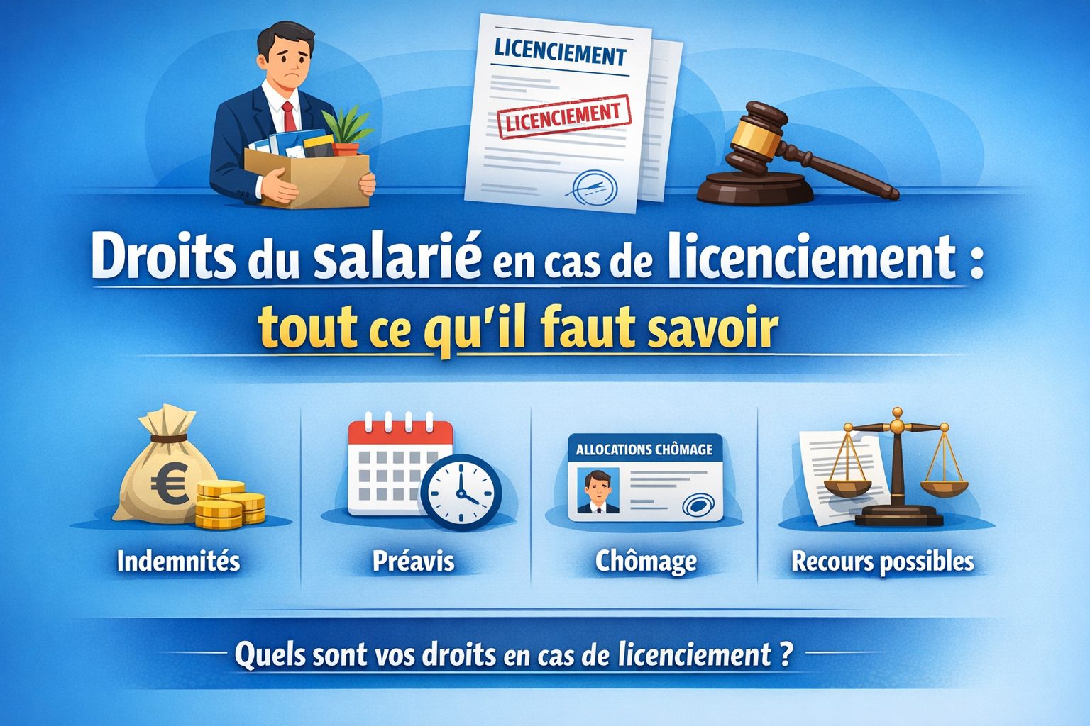 droits-salarie-licenciement