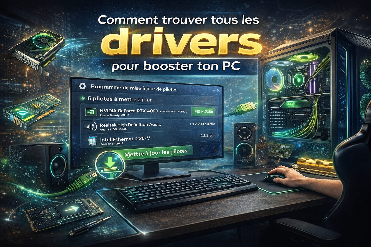 Comment trouver tous les drivers pour booster ton PC