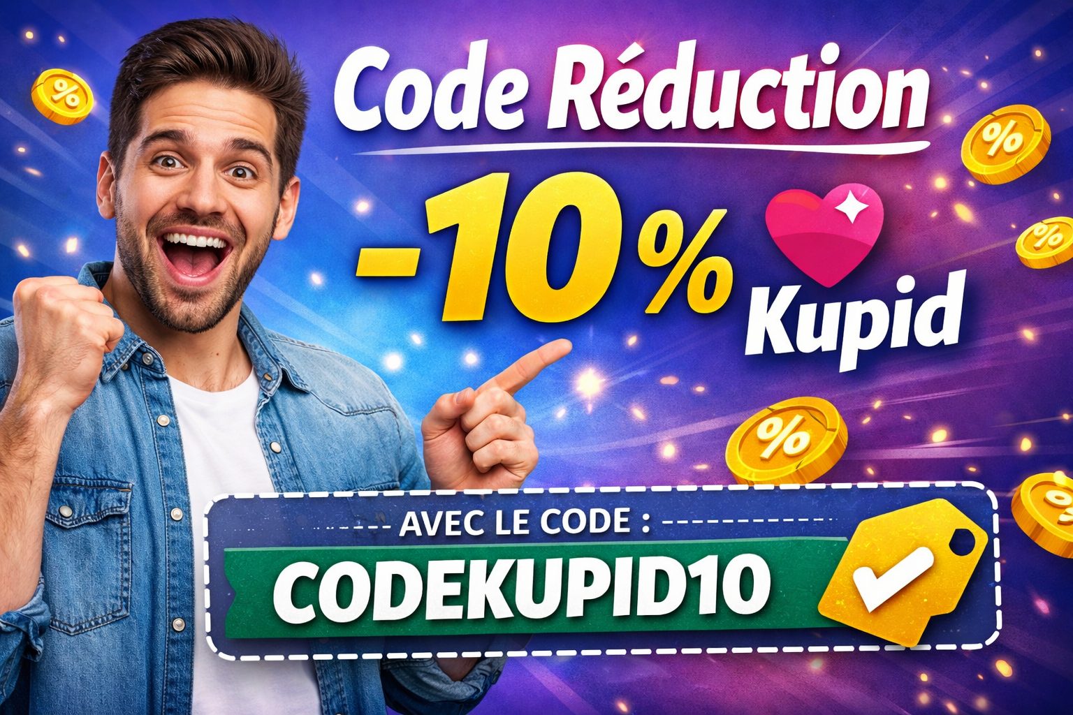 code réduction Kupid