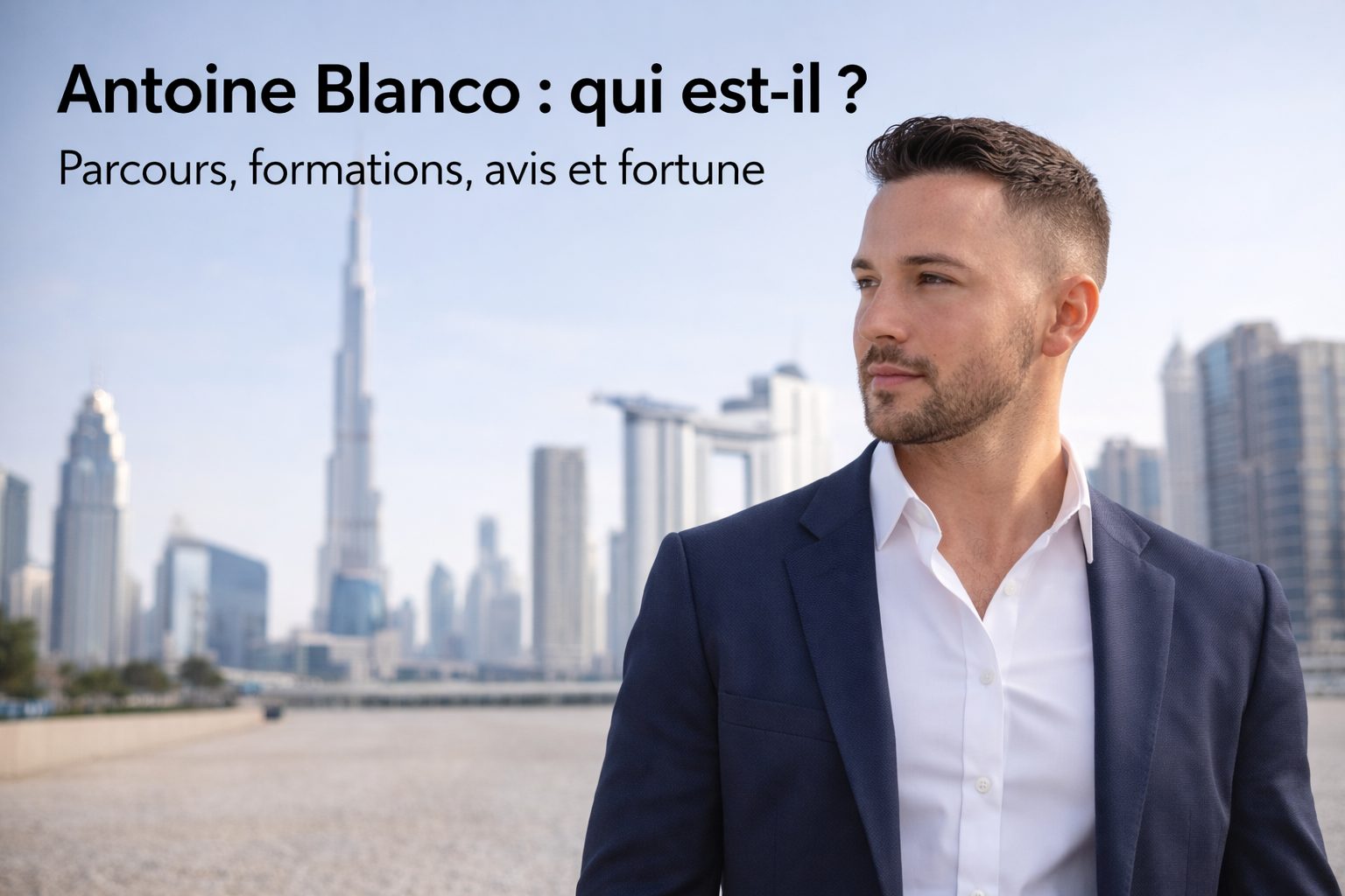 Antoine Blanco : qui est-il ? Parcours, formations, avis et fortune