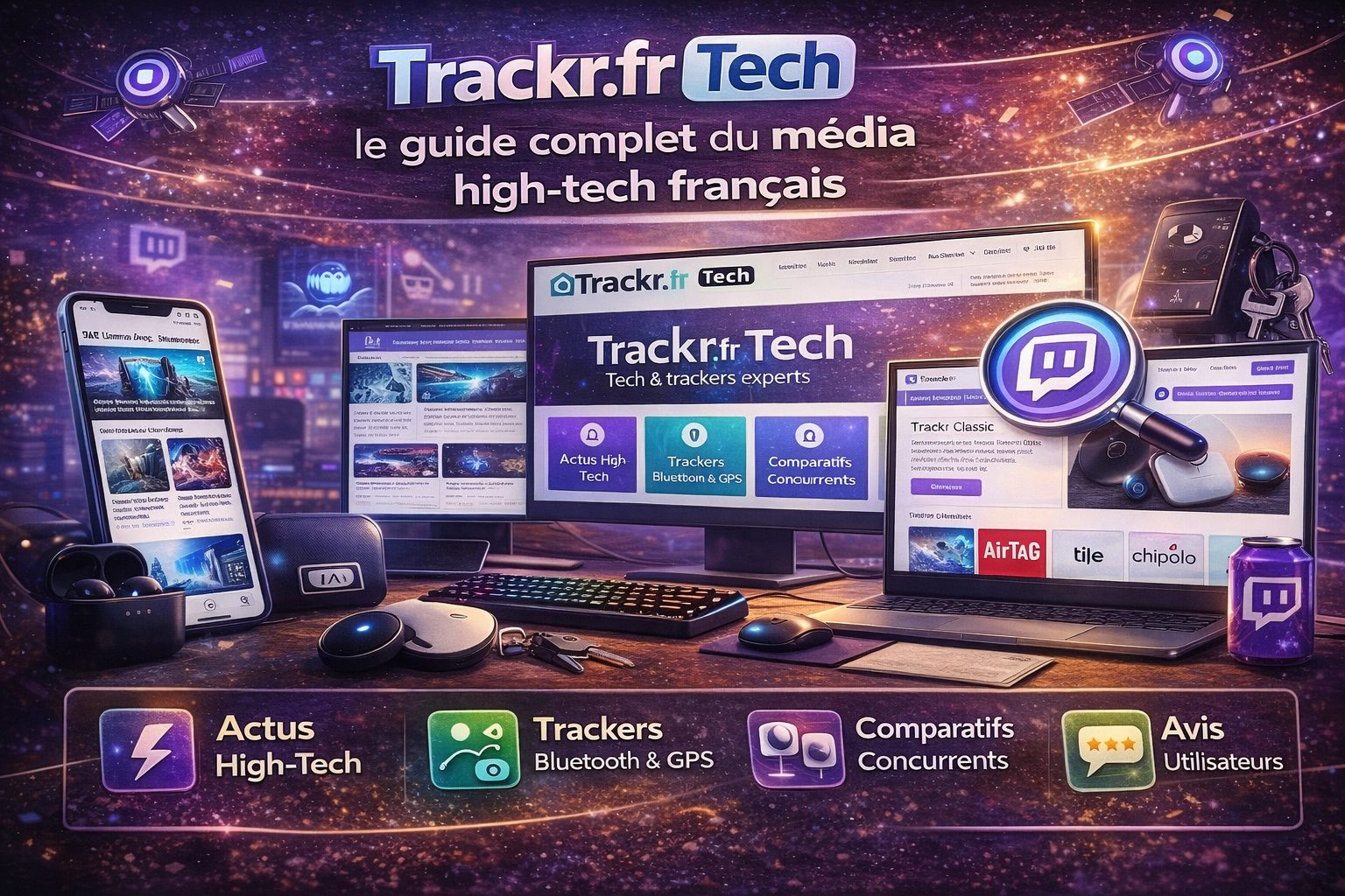 Trackr.fr Tech