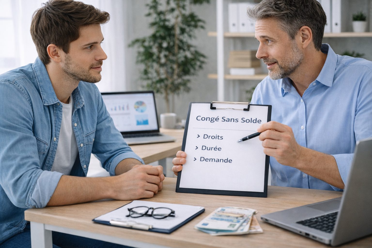conge-sans-solde-droits-demande