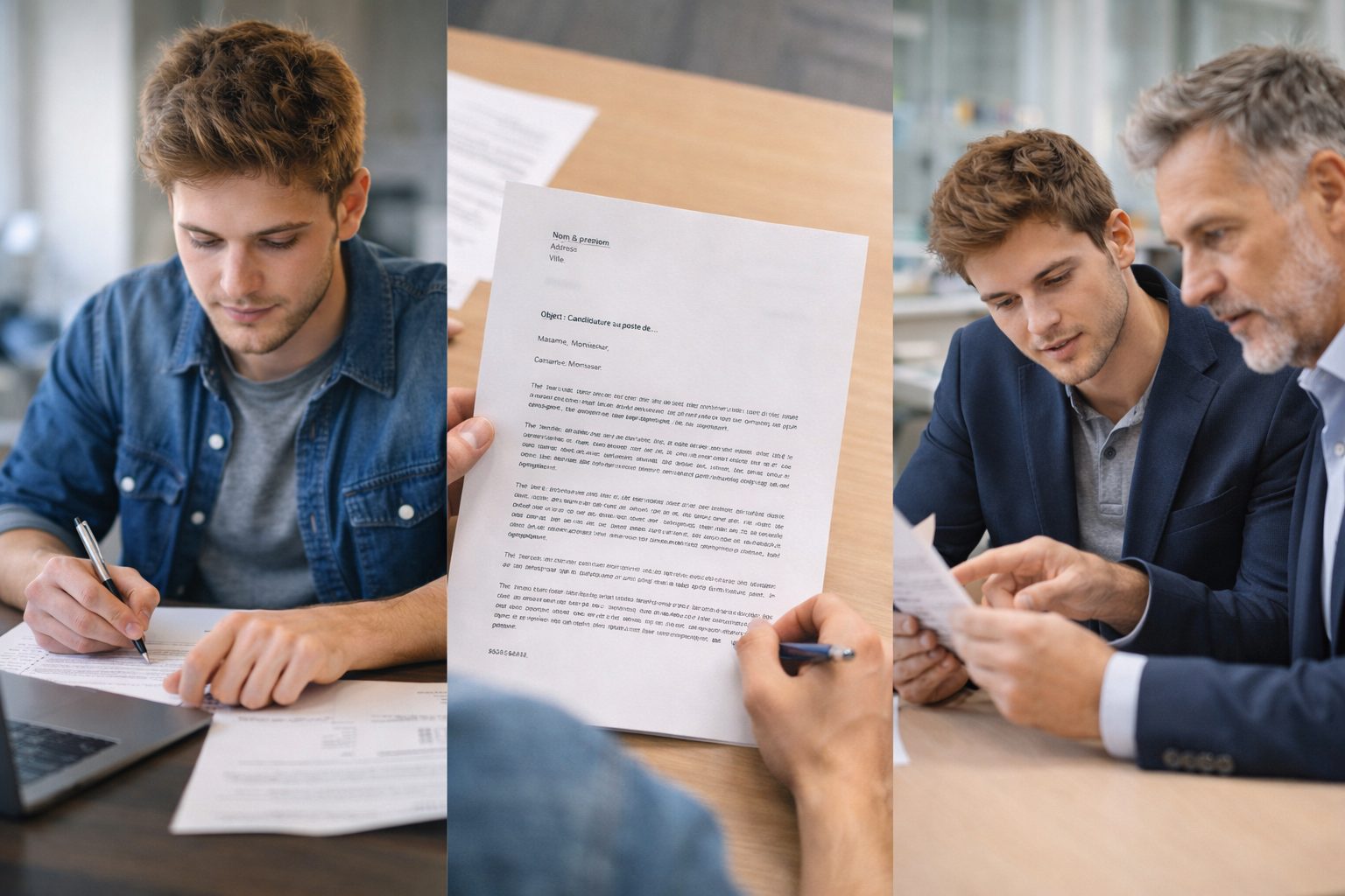 Rédiger et revoir une lettre de motivation