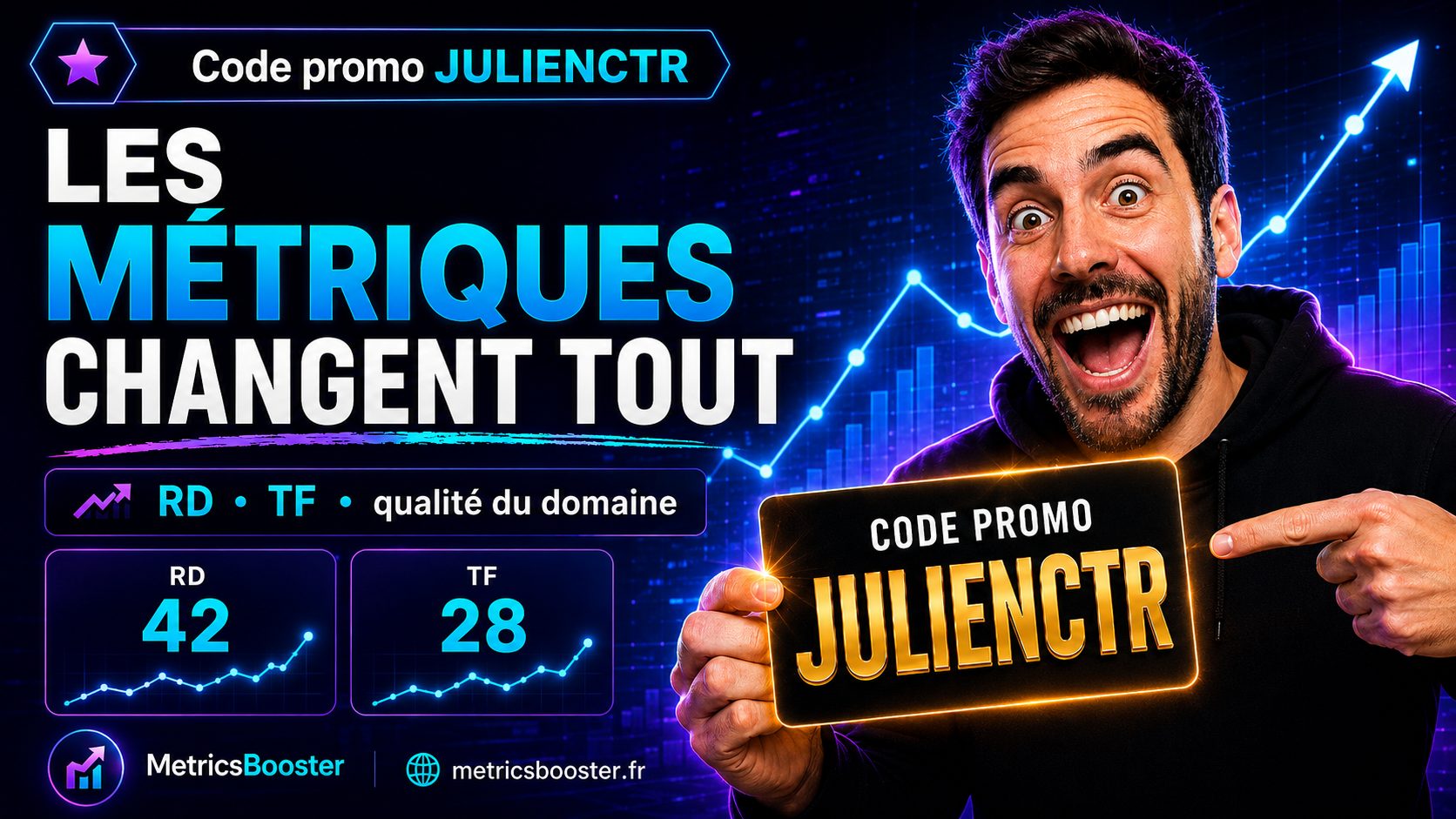 Code promo MetricsBooster.fr